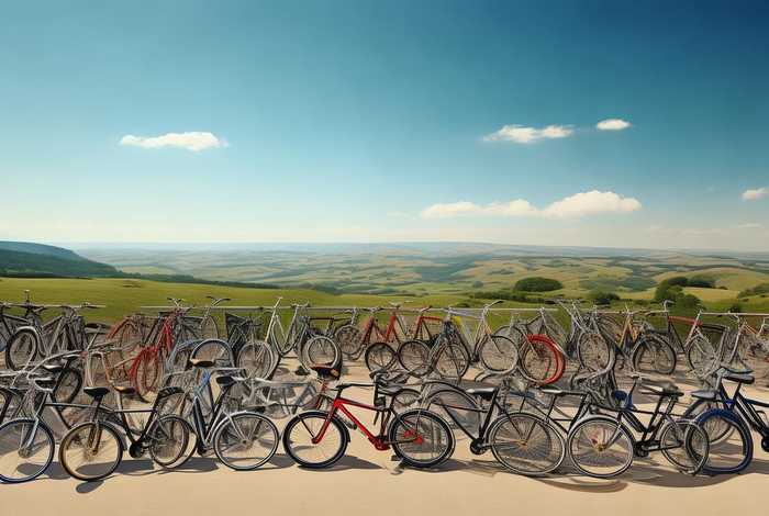 旅行车自行车图片，旅行自行车图片大全