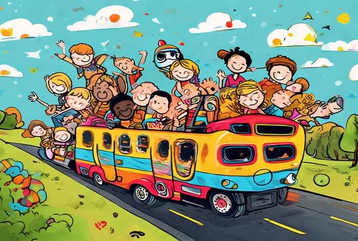 一起去旅行简笔画（一起去旅行简笔画 儿童画）