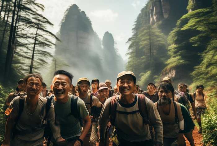 张家界旅行文案 - 张家界旅行文案累并快乐着