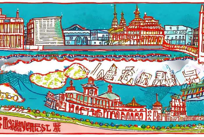 天津旅行英语手抄报简单又好画；天津旅游手抄报