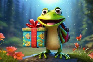 旅行蛙蛙 - 旅行蛙蛙带回了伴手礼