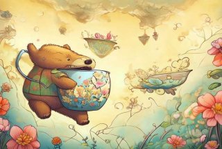 倒霉熊之茶杯旅行记书本 - 倒霉熊之茶杯旅行记完整版