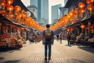 一个人的旅行图片、一个人的旅行图片广东