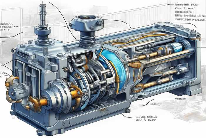 液压泵工作原理图 液压泵工作原理图解