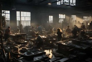 一夜的工作课文图片 一夜的工作课文图片素材