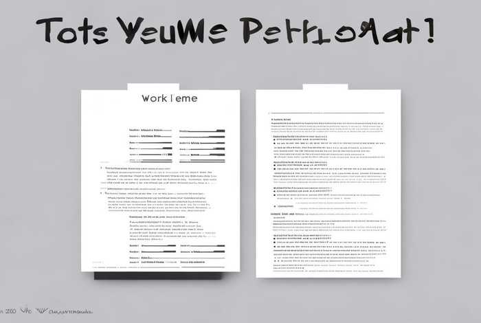 工作简历和个人简历 - 工作简历和个人简历是一样的吗