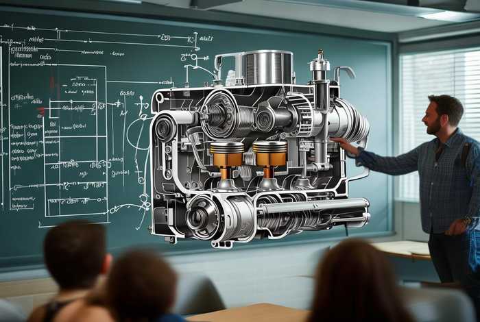 发动机工作原理考试怎么答；发动机工作原理试讲教案导入