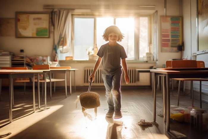 清洁工作文450字左右，清洁工作文450字左右四年级