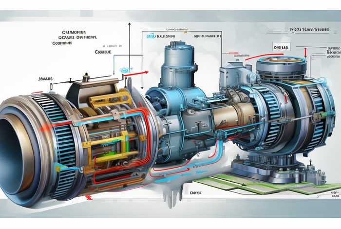 汽轮机工作原理图、汽轮机工作原理图及流程