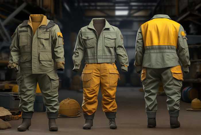 工作服装劳动服 工作服装劳动服裁剪图