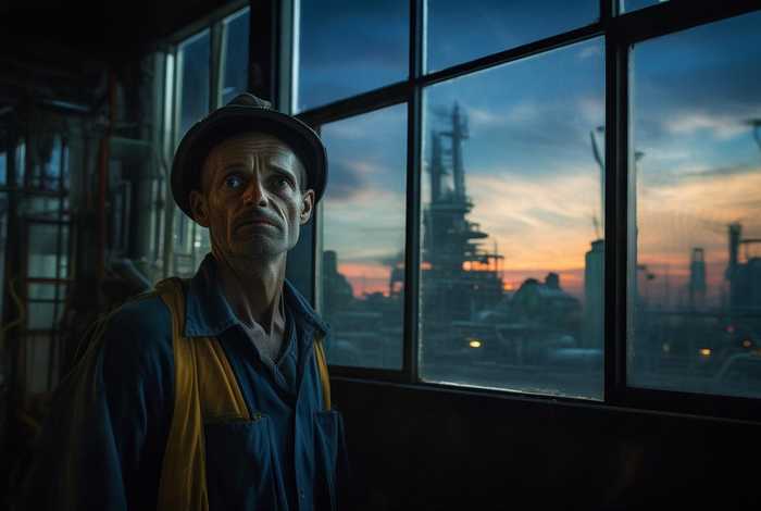 一夜的工作对比的写作手法请举例并分析其表达效果，一夜的工作在写法上采用了什么手法