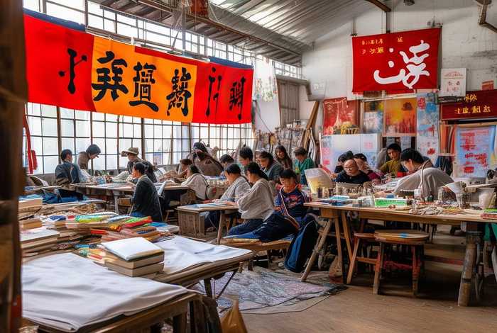 工作室效果图 - 三八红旗手工作室效果图