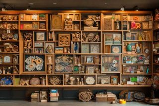 手工作品有哪些；图书角的手工作品有哪些