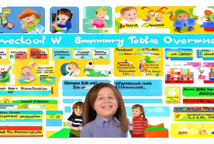 幼儿园工作总结表一览表 - 幼儿园工作总结表格