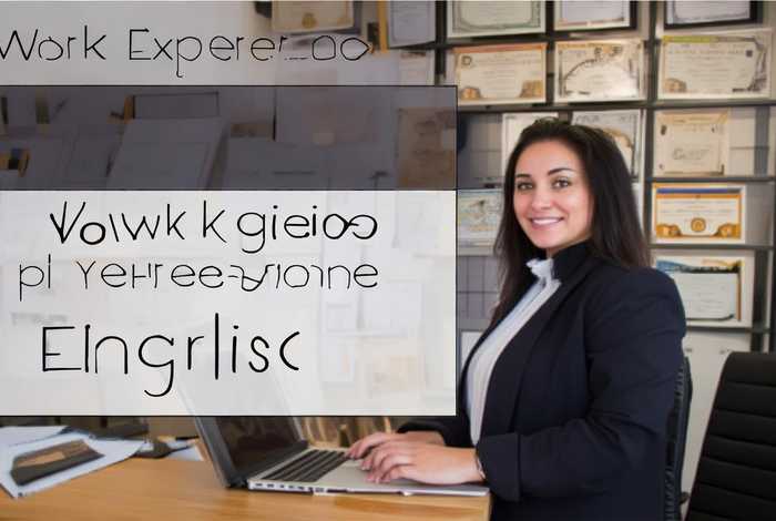工作经验怎么写英文，工作经验英文单词怎么写