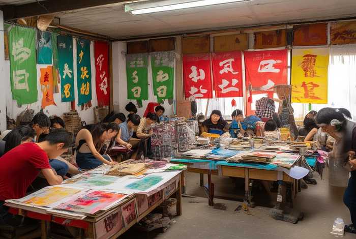 工作室效果图 - 三八红旗手工作室效果图