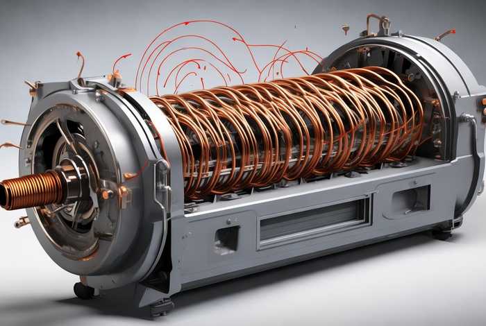 发电机的工作原理及结构图（发电机的工作原理及结构图解）