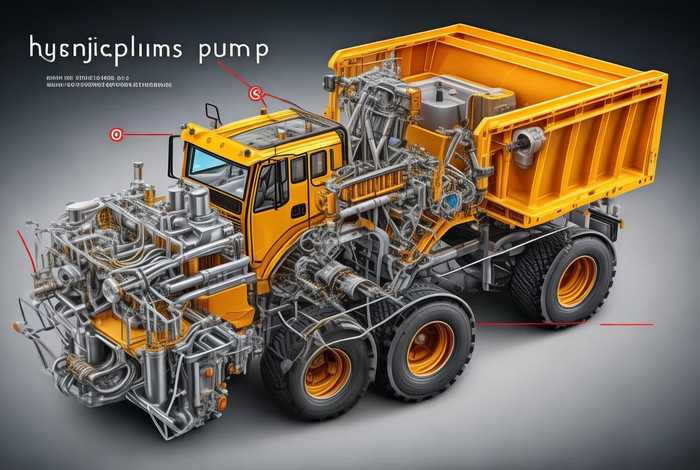 自卸车液压泵工作原理 - 自卸车液压泵工作原理图
