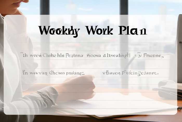 工作计划怎么写简短；工作计划怎么写简短周