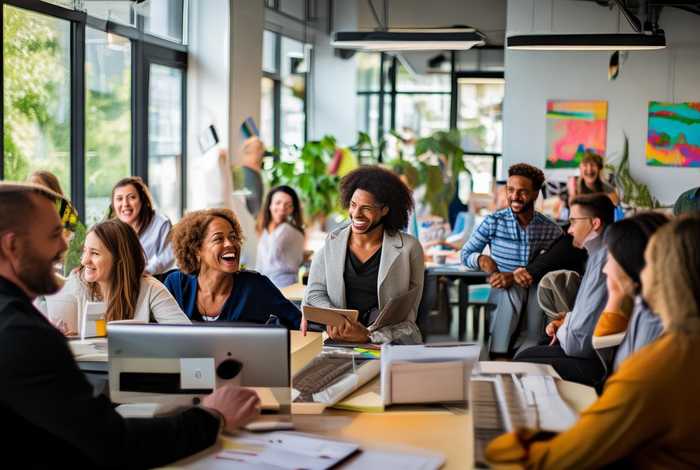 工作氛围融洽怎么描述，工作氛围融洽怎么描述出来