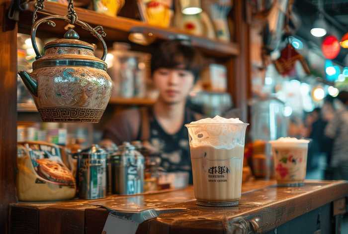 明图片（奶茶店明图片）