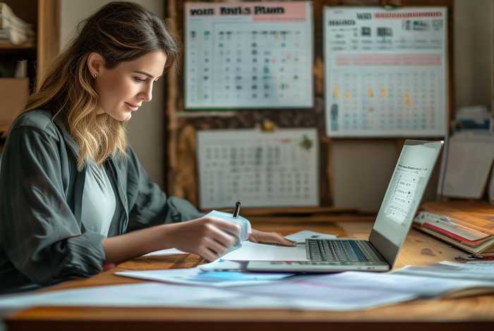 工作计划日程安排的英文怎么读；工作计划日程安排的英语单词怎么读？