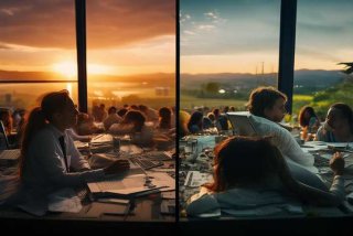 一夜的工作对比的写作手法（一夜的工作对比的写作手法表达效果）