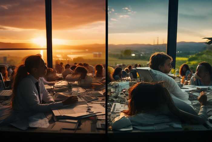 一夜的工作对比的写作手法（一夜的工作对比的写作手法表达效果）