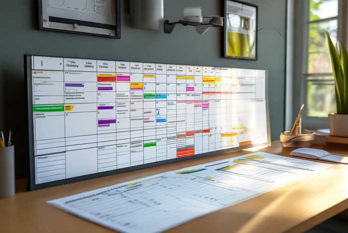 每日工作计划表、每日工作计划表格怎样制作