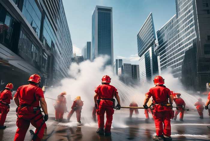 消防工作贯彻的原则是，消防工作贯彻的原则是()