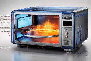 微波炉的工作原理图 - 微波炉的工作原理图解