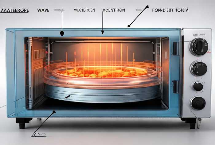 微波炉的工作原理图 - 微波炉的工作原理图解