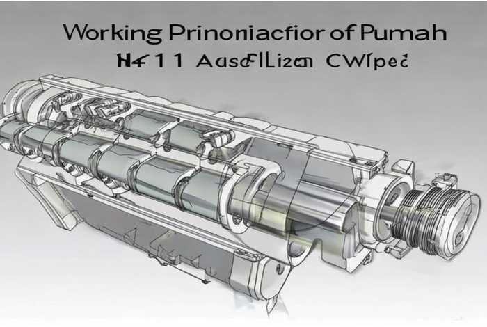 柱塞泵工作原理简图，cy14-1轴向柱塞泵工作原理简图