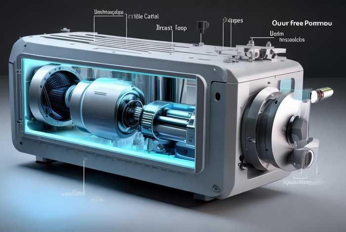 无油真空泵的工作原理、无油真空泵的工作原理图