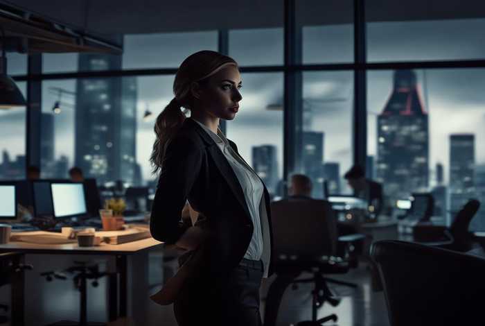 工作女郎的片段；工作女郎的片段描写