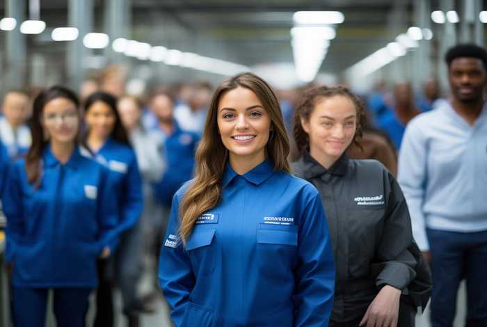 工作服定制厂家最新长袖 - 新款工作服定制厂家