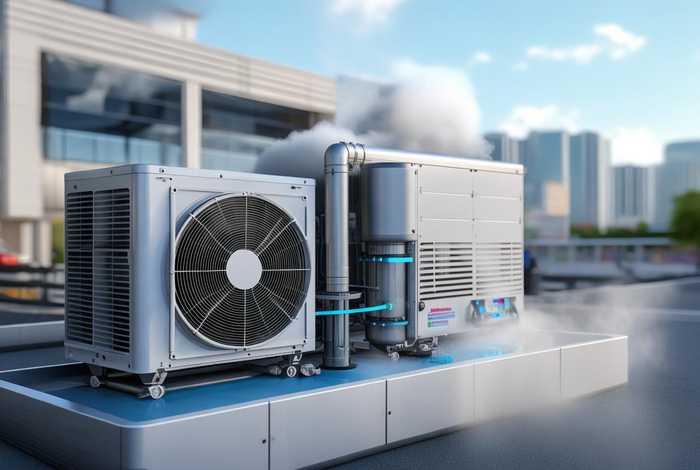 空气能热水器工作原理商用；6、家用空气能热水器的工作原理是什么？