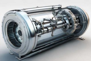 真空泵结构图，活塞真空泵结构图