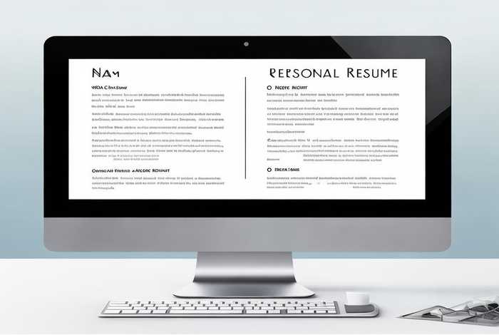 免费个人简历电子版（免费个人简历电子版空白表格）