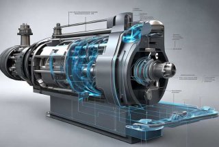 液压泵工作原理图解，液压泵工作原理图解说明