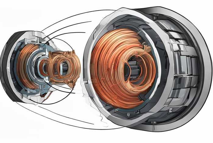 发电机工作原理示意图 - 发电机的工作原理示意图