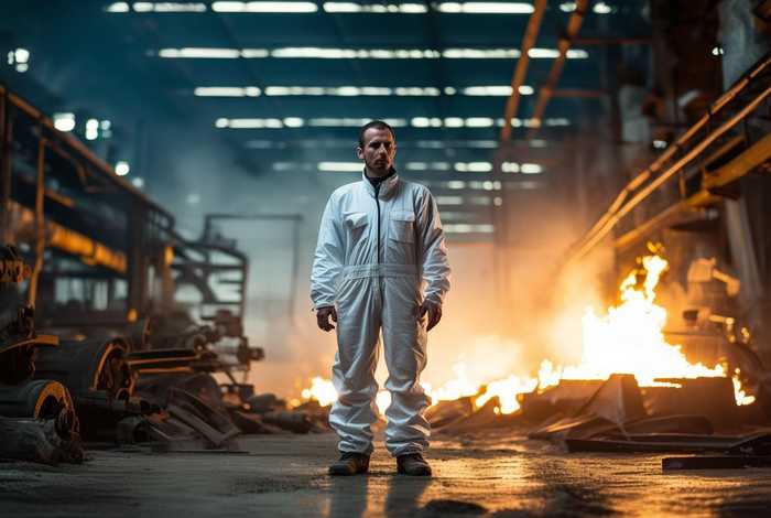 在易燃易爆场所不能穿什么工作服；在易燃易爆场所不能穿什么工作服呢