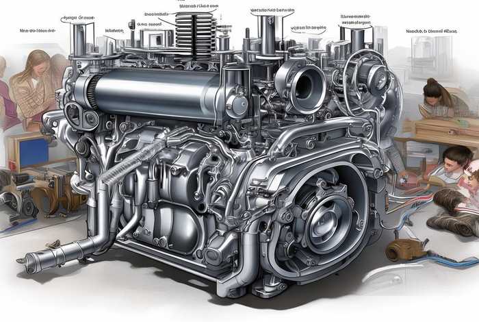 发动机工作原理的讨论学习情况 发动机的工作原理论文