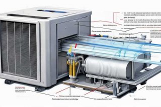 空调的工作原理图解；空调的工作原理图解初中