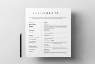 简单的工作简历模板；简单的工作简历模板图片