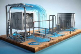 水系统中央空调工作原理；水系统中央空调工作原理动画