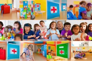 幼儿园安全工作总结图片、幼儿园安全工作总结图片素材