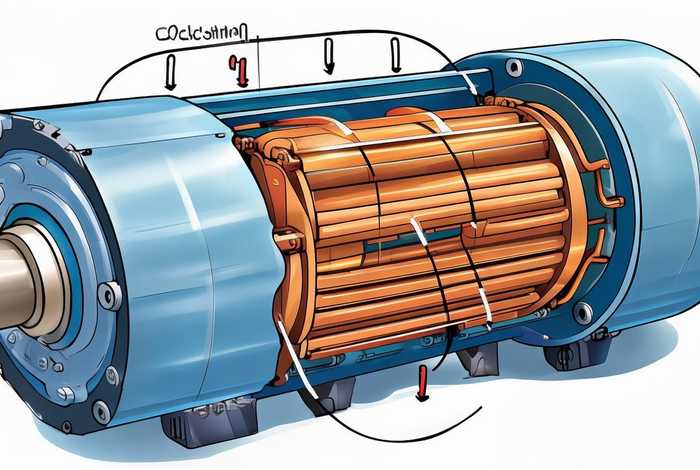电动机的工作原理图片；电动机的工作原理图片初中