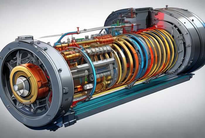 发电机工作原理图解，发电机工作原理图解大全