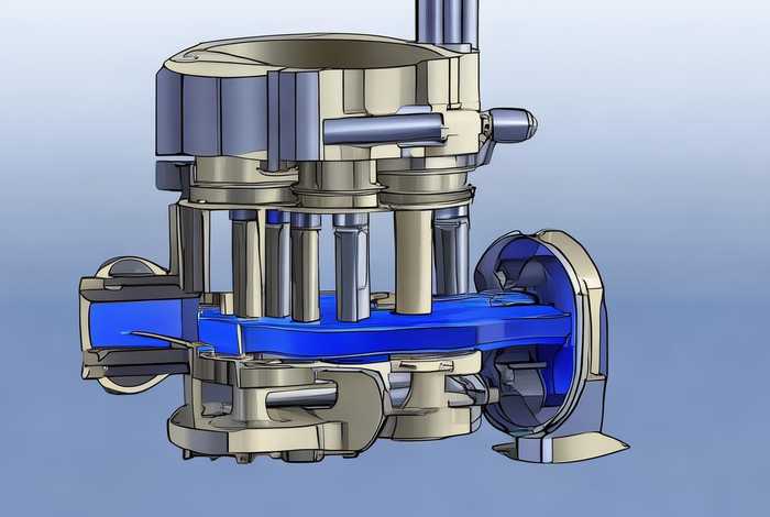 柱塞泵工作原理简图怎么画（柱塞泵的工作原理动画）
